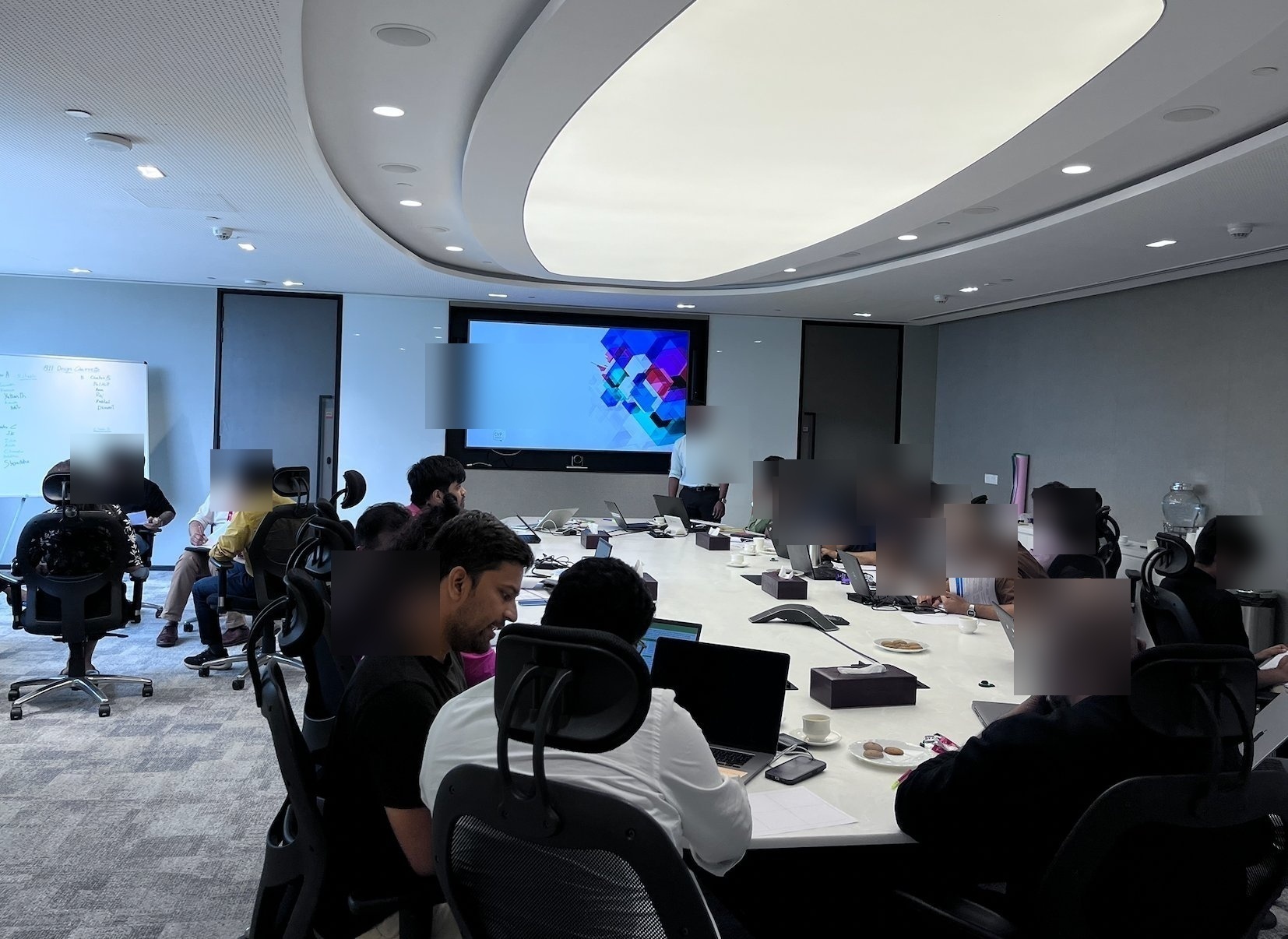 CVP researchers in a client workshop session
